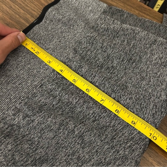 PINK seamless Gray High-Waisted Leggings S - Picture 7 of 9